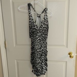 Leopard print dress